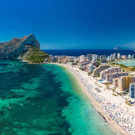 Apartamento En Calpe, Playa De La Fossa, Primera Linea, Aa Buitenkant foto
